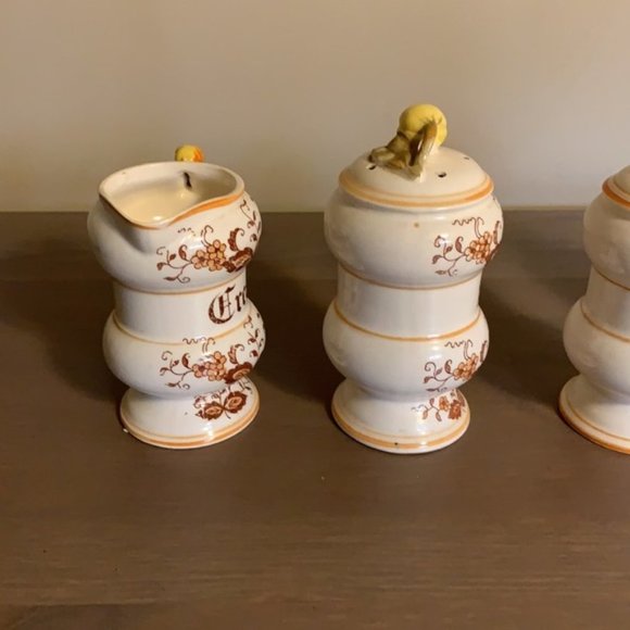 Vintage Creamer, Salt, Pepper, and Sugar Set - Picture 9 of 14